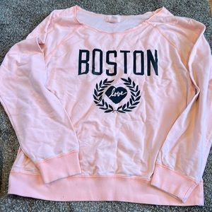 Boston off the shoulder xl. Peach color